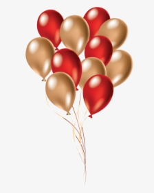 Golden Birthday Balloon Png, Transparent Png, Free Download