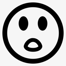 It"s A Logo For A Surprised Person - Smile Icon, HD Png Download, Free Download