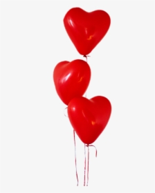 #valentinesday #valentine #red #balloons #love #gift - Red Heart Balloon Png, Transparent Png, Free Download