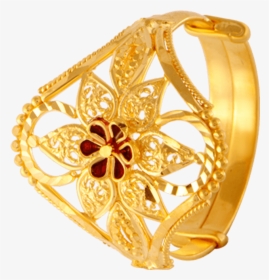 22kt Yellow Gold Ring For Women - Ring Women Gold Png, Transparent Png, Free Download
