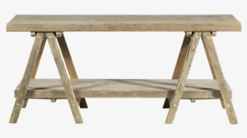 Trestle Table Transparent Png - Bench, Png Download, Free Download