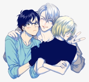 Yuri Yurio And Victor, HD Png Download, Free Download