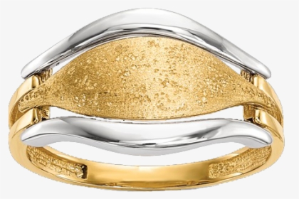 14k Two Tone Gold Ring - Pre-engagement Ring, HD Png Download, Free Download