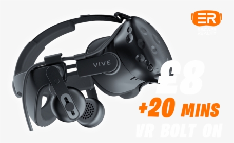 Transparent Pc Master Race Png - Htc Vive With Audio Strap, Png Download, Free Download
