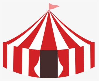 Circus Train Tent - Circus Tent Easy Draw, HD Png Download, Free Download