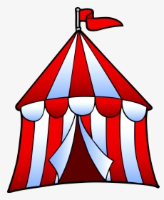 Tent Circus Clown - Clipart Circus Tent Transparent Background, HD Png Download, Free Download