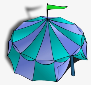 Tent Clip Art - Circus Tent Clip Art, HD Png Download, Free Download