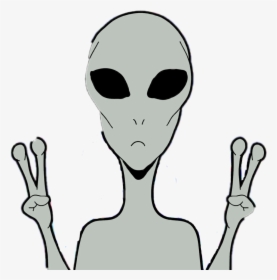 #alien #sweet #aliens👽 #tumblr #sticker #aliens #alien👽 - Sticker Marciano, HD Png Download, Free Download