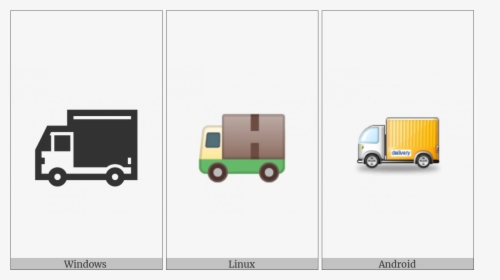 Delivery Truck On Various Operating Systems - Light Commercial Vehicle, HD Png Download, Free Download