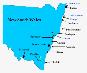 New South Wales Located, HD Png Download, Free Download