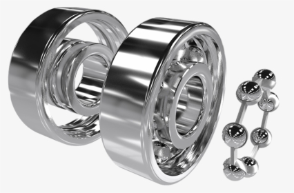 Bearing, 3d, Ball, Cage, Engineering, Steel, Render - Car Bearing Worn Out, HD Png Download, Free Download