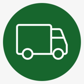 Transparent Truck Icon Png - Delivery Icon Green Png, Png Download, Free Download