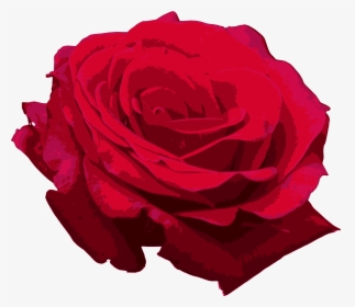 Transparent Red Roses Png - Red Watercolor Rose Png, Png Download, Free Download