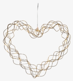 Hanging Decoration Curly - Heart, HD Png Download, Free Download