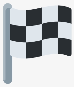 Checkered Flag Emoji, HD Png Download, Free Download