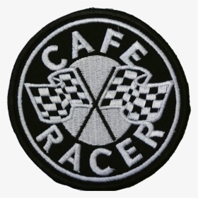 Checkered Flag Sport Racing Car Motorcycles Rockabilly - Patch Cafe Racer, HD Png Download, Free Download