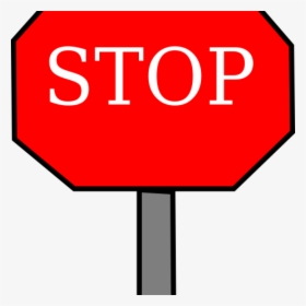 Stop Sign Clip Art Stop Sign Clip Art At Clker Vector - Stop Sign Clipart Png, Transparent Png, Free Download