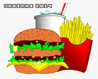 Transparent Mcdonalds Fries Png - Mcdonalds Big Mac Cartoon, Png Download, Free Download
