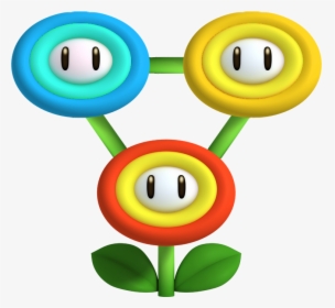 Super Mario World New Super Mario Bros - Fire Flower Mario Png, Transparent Png, Free Download