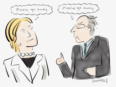Hillary And Bernie Do Brooklyn - Hillary Please Go Away Cartoons, HD Png Download, Free Download