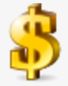 Gold Dollar Icon, HD Png Download, Free Download