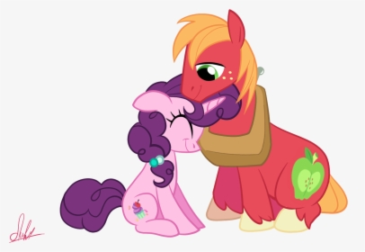 My Little Pony Friendship Is Magic Roleplay Wikia - Mlp Big Mac And Sugar Belle, HD Png Download, Free Download