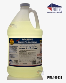 Foaming Concrete Destroyer Gallon - Plastic Bottle, HD Png Download, Free Download