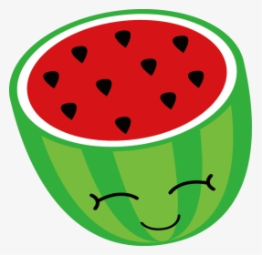 Food Clipart Watermelon - Cartoon Watermelon Png, Transparent Png, Free Download