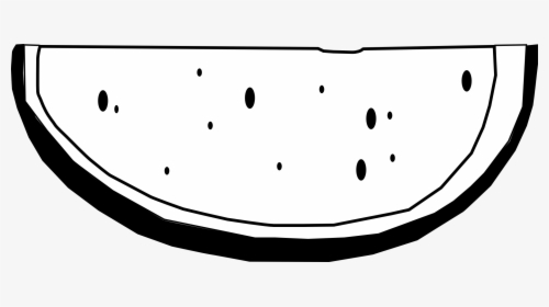 Watermelon Png Black And White - Watermelon Black & White, Transparent Png, Free Download