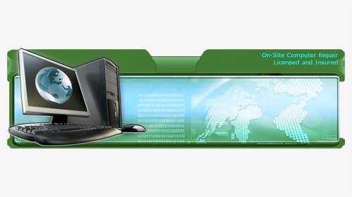 In A Dash Computer Repair - Computer, HD Png Download, Free Download