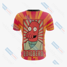 Futurama Why Not Zoidberg Unisex 3d T-shirt - Cartoon, HD Png Download, Free Download
