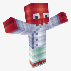 Zoidberg Minecraft Skin, HD Png Download, Free Download