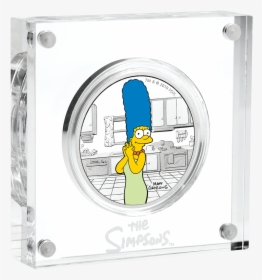 Iktuv219891 4 - 2019 Silver Marge Simpson Coin, HD Png Download, Free Download