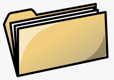 Folder Office Files Corporate Document Paperwork - Folder Clip Art, HD Png Download, Free Download