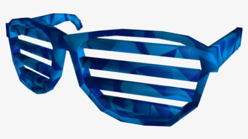 Blue Sparkle Time Shutter Shades - Goggles, HD Png Download, Free Download