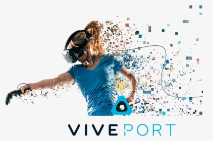 Htc Viveport - Virtual Reality Vive Poster, HD Png Download, Free Download