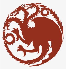 Daenerys Targaryen Tyrion Lannister House Targaryen - Game Of Thrones Dragon Logo, HD Png Download, Free Download