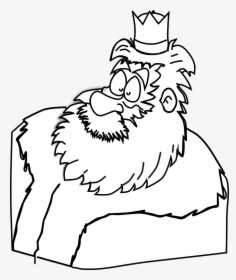 Clipart King Outline, HD Png Download, Free Download