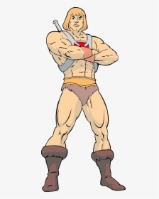 He-man Vector Icon Template Clipart Free - He Man And The Masters Of The Universe He Man Png, Transparent Png, Free Download