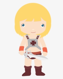 He Man E She Ra - He Man Baby Png, Transparent Png, Free Download