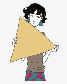 Triangle - Cartoon, HD Png Download, Free Download