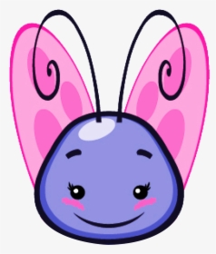 Lil Butterfly Head - Borboletinha Galinha Pintadinha, HD Png Download, Free Download