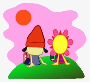 Parappa And Sunny Funny From The Parappa The Rapper - Flower Parappa The Rapper X Sunny Funny, HD Png Download, Free Download