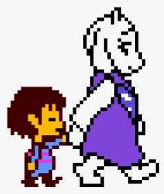 Undertale Frisk And Toriel, HD Png Download, Free Download