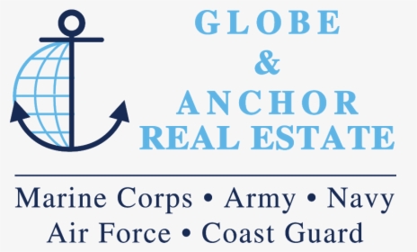 Globe And Anchor Real Estate Logo, HD Png Download, Free Download