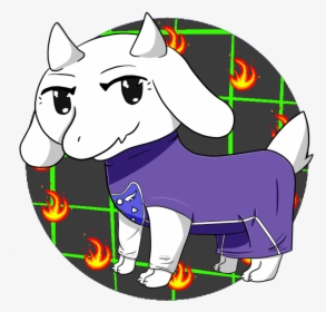 Toriel Chibi Charm - Cartoon, HD Png Download, Free Download