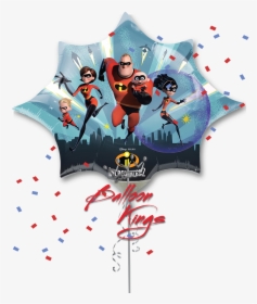 Incredibles 2 Group - Incredibles Foil Balloons, HD Png Download, Free Download
