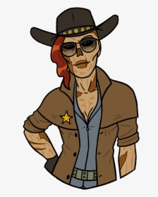 Transparent Fallout Guy Png - Ghoul Oc Fallout, Png Download, Free Download