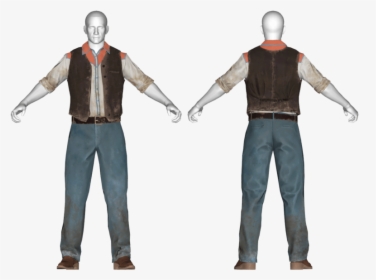 The Vault Fallout Wiki - Western Outfit With Chaps Fallout 76, HD Png Download, Free Download
