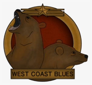West Coast Blues - Illustration, HD Png Download, Free Download